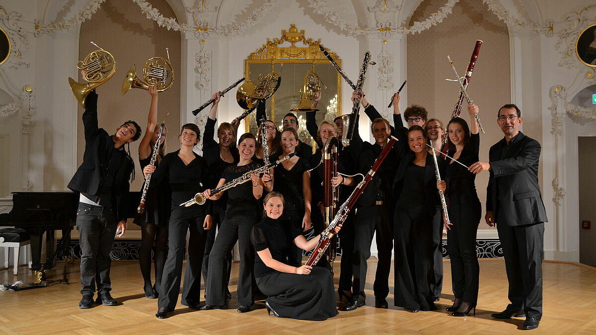 Die Mecklenburgische Bläserakademie im Barocksaal Rostock