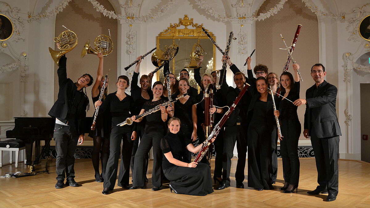 The Mecklenburg Wind Academy in the Barocksaal Rostock